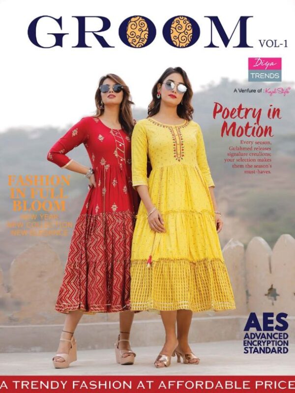 Diya Trends Groom Vol-1 Kurtis