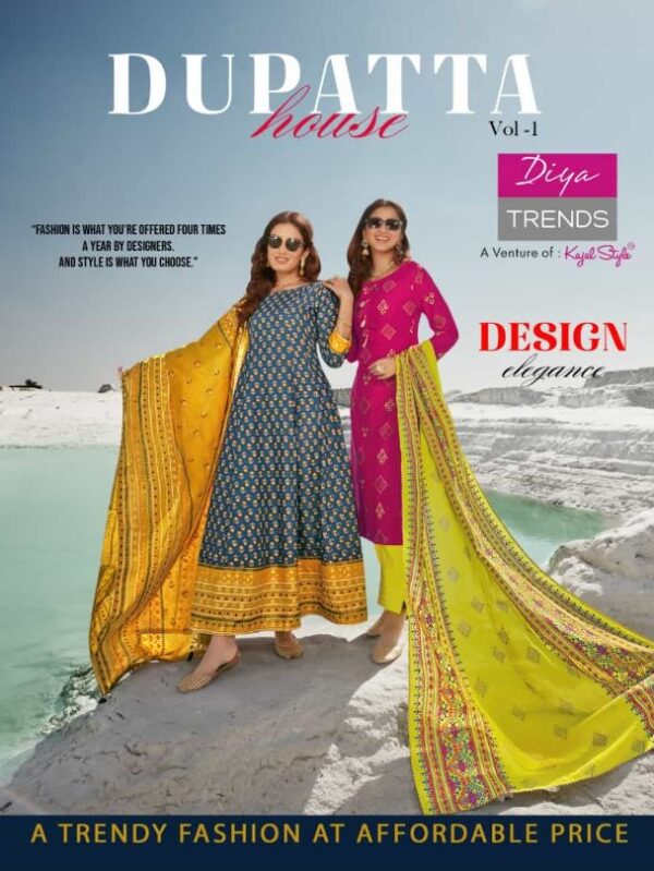 Diya Trends Dupatta House Vol-1 Full Set